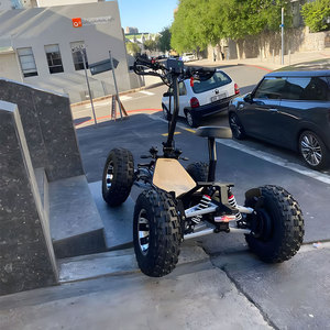 ESWING Scooter Eléctrico Todoterreno Plegable de Alta Potencia con Motor de 10000 W, 50 mph, Batería Doméstica de 60 V 50 Ah, 4 Ruedas 4x4 - Product Image 3