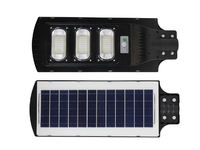 Contrôleur intelligent pour lampadaires solaires LED certifié BIS 2700K-7000K IP65 120lm/w 50w-200w Lampes de jardin à batterie en aluminium et ABS