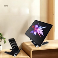 Support de téléphone universel pliable en aluminium, réglable multi-angles, pour bureau, vente en gros