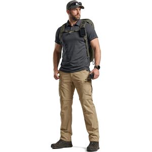 Tesla Gears Men's Convertible Cargo Pants Water Resistant Zip Off Hiking Outdoor Work Pants Lightweight <b>Stretch</b> Canvas - Product Image 3