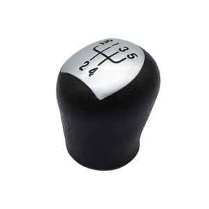 Pomo de palanca de cambios para coche Renault, Material Pu, diseño ergonómico negro para transmisión manual, accesorio interior - Product Image 3