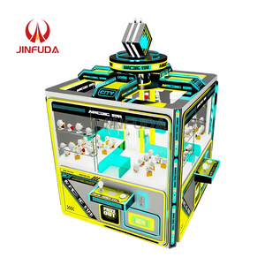 Nouvelle conception de machine à cadeaux commerciale à pièces, Happy Hour, 4 personnes, <span class=keywords><strong>grue</strong></span> à griffes et attrape-confiseries pour bars et rassemblements sociaux - Product Image 1