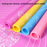Tapis de cuisson en silicone jetable personnalisable, surface antidérapante, résistant aux hautes températures, passe au lave-vaisselle, outils de cuisine