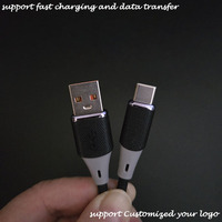 Precios baratos 1,2 m de largo entrega de energía de carga rápida juegos para celulares USB A a cables tipo C