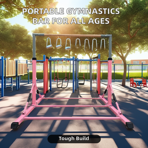 Adjustable Junior Tumbling Gym Equipment Portable Adult Folding <strong>Gymnastics</strong> <strong>Bar</strong> Home Use Steel Uneven Kids <strong>Gymnastics</strong> <strong>Bar</strong> <strong>Cheap</strong> - Product Image 3