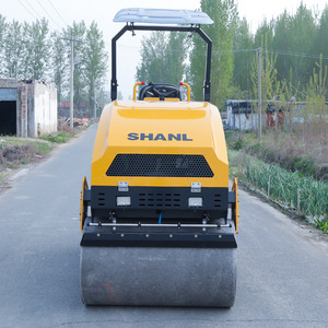 Sanl เครื่องสั่นสะเทือนแบบติดตั้งกับผู้ขับขี่1-12ตันล้อเหล็กคู่เดียวสำหรับคอนกรีตยางมะตอย ABG ทำให้ชิ้นส่วนหลักของปั๊มเครื่องยนต์ - Product Image 3