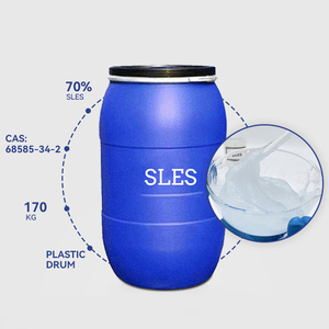 Lauril Éter Sulfato de Sodio SLES N70, Surfactante Aniónico, Pureza del 99%-99.9%, Materias Primas para Detergentes para Champú - Product Image 1