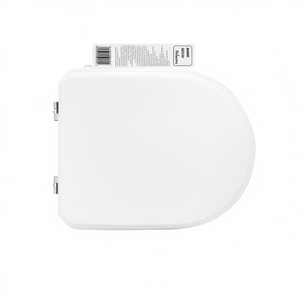 Asiento de inodoro para Azzurra Diana Vase Forma 6, bisagras blancas, 43 cm de longitud - Product Image 3