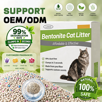 Litière pour chat en granulés et parfum personnalisés, directement de l'usine, certifiée BSCI, mélange de bentonite pour les grossistes mondiaux de produits pour animaux de compagnie