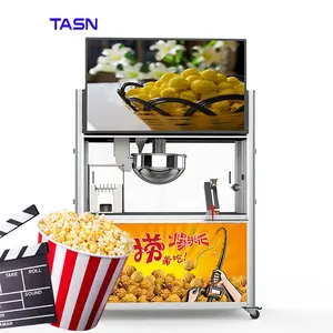 Unico stile Cinema Popcorn Popper 36OZ elettrico commerciale automatico caramello Popcorn Maker Cinema Pop Corn Machine