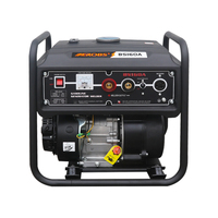 Générateur-soudeuse à essence léger 1000W à châssis ouvert avec système de démarrage par lanceur de la marque chinoise
