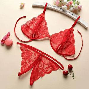 Panty En Bh Set Seks Meisje Sexy Fancy Bh Slip Set Hete Sexy Meisjes Zonder Slipje Set - Product Image 4