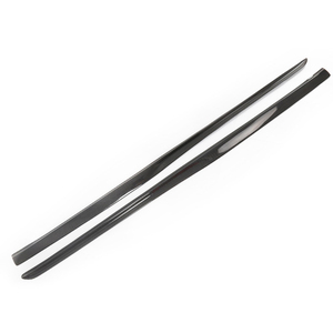 W205 Clase <span class=keywords><strong>C</strong></span> Fibra de carbono Estilo PSM Faldas laterales Labio de parachoques lateral para Mercedes Benz Clase <span class=keywords><strong>C</strong></span> W205 C63 C43 <span class=keywords><strong>AMG</strong></span> - Product Image 2