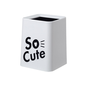 Poubelle rectangulaire Feidash à dessus ouvert, design adorable pour la maison, le bureau, la cuisine, le salon - Product Image 4