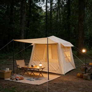 Tente gonflable légère 4 saisons pour le désert, tente extérieure <span class=keywords><strong>en</strong></span> PVC Oxford, résistante au vent et à la pluie pour les excursions extrêmes <span class=keywords><strong>en</strong></span> <span class=keywords><strong>montagne</strong></span> et dans le désert - Product Image 4