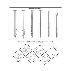 สว่านเจาะดินเหล็กแบบเกลียว FarSun ขนาด 4 นิ้ว สำหรับยึดติดพื้นดิน - Product Image 5