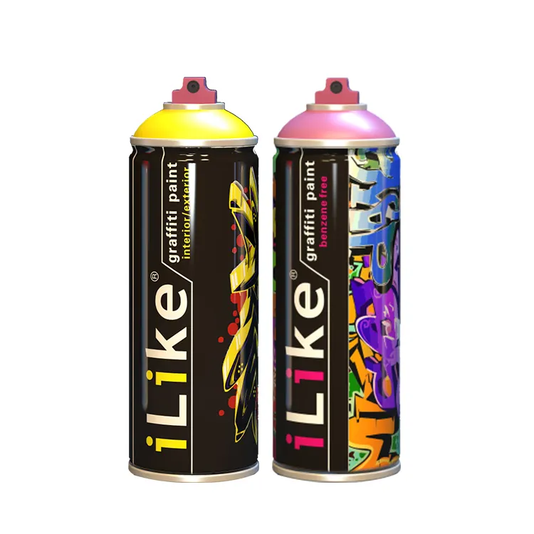 ILIKE 400ミリリットルBenzene送料Graffiti Spray Paint