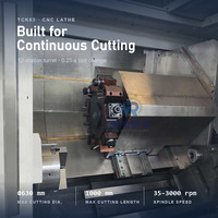 TCK63 CNC-Schrägbett-Drehmaschine mit Einfacher Spannungsfreigabe, Stabiler Schnittpräzision für Metallschäfte