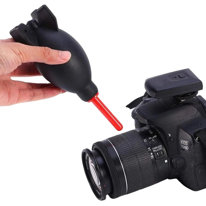 Dust Removal Air Hand Blower Lens Cleaning Blower Compressed Air Compatible for Nikon Sony Canon Digital Camera Lens