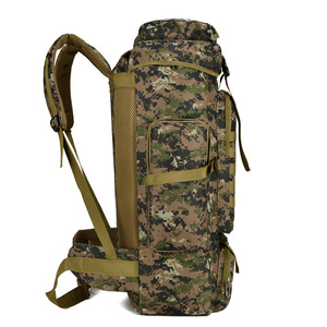 Tactical <b>Backpack</b> 56-75L <b>Waterproof</b> Camouflage Outdoor Hiking Bag Unisex Large Capacity <b>Backpack</b> For Men Women - Product Image 4