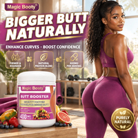 Premium billenvergrotende eiwitpoeder 400g voor een voluptueus figuur, fruit smaak, OEM ODM aangepaste label groothandel supplement