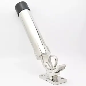 Marine Grade Stainless Steel 316 Universal Adjustable Angle Fishing Rod Holder For Boat Accessories