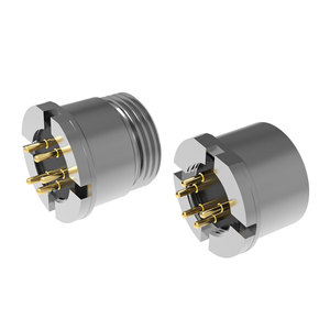 7/8&quot; 5 Pin <strong>Socket</strong> For Junction Box PCB Contacts Male Female Waterproof IP67 7/8&quot; Connector - Product Image 3