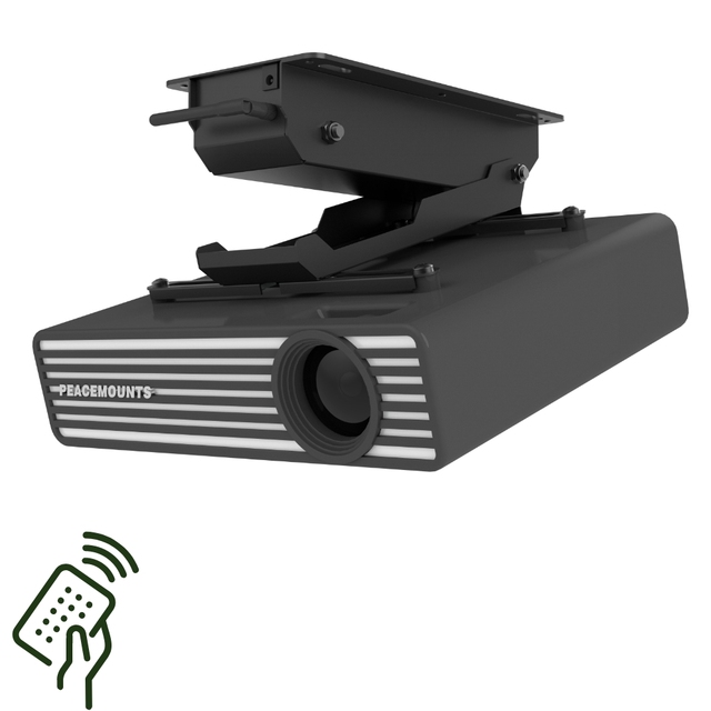 Universal Drop Down Tilt Motorized Ceiling Projector Bracket Mount