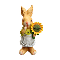 Ornements modernes de lapins artificiels pour l'extérieur, pour jardin, cour, maternelle, décoration paysagère créative