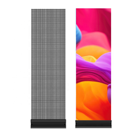 Pantalla LED Transparente Ultraligera Comercial, Película LED Autoadhesiva para Ventanas, Video Wall LED para Centros Comerciales