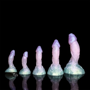 FAAK Wearable Silicone Fantasy Anal Butt Plug Strapon Silicone Anal Plug S M L XL Size Adult Sex <b>Toy</b> Online Shop - Product Image 3