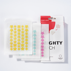 Venta al por mayor en forma de corazón hidrocoloide acné espinillas parches estrella Color para cara hidratante cúrcuma maquillaje cubierta punto colorido - Product Image 1