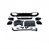 Kit carrosserie complet de haute qualité pour pare-chocs avant et arrière Mercedes Classe C W206, mise à niveau vers AMG C63, ajustement parfait, installation sans dommages