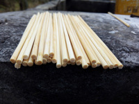Bâtons de cerf-volant en bambou poli sur mesure de 3 à 6 mm, ultra-légers et très flexibles, pour la fabrication artisanale professionnelle de cerfs-volants