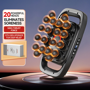 Pistola de Masaje Profesional Portátil 2026 de 16 Cabezales para Cuerpo Completo, Tejido Profundo, Fascial, Espalda y Cuello con 30 Niveles de Velocidad - Product Image 2