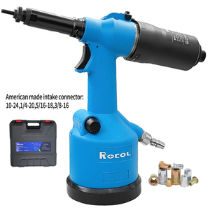 Pistola de tuercas de remache neumática completamente automática Luoge, herramienta de tapa de tracción para remachadoras de aire americanas británicas - Product Image 2
