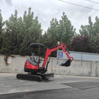 Mini-excavatrice sur chenilles de 3 tonnes fabriquée en Chine avec système hydraulique à double pompe et moteur EPA pour l'exportation