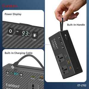Station d'alimentation portable Earldom 27000mAh 150W USB-C PD Charge rapide avec lumière LED et lampe torche SOS ET-LT02 - Product Image 5