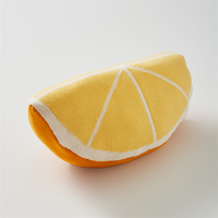 Coussin décoratif tricoté en forme de fruit pour canapé et chaise