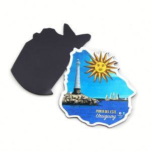 Professional Manufacturing Custom Photo Magnetic Metal Foil Print Kuwait Japan Souvenir <b>Fridge</b> Magnet - Product Image 4