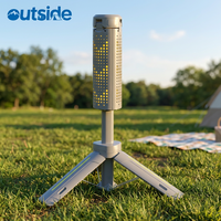 Lampe de camping LED pliable, rechargeable par USB, étanche IP65, à intensité variable, blanc froid, portable, pour ambiance de tente