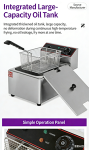 Hot Selling Commercial Stainless Steel 12L Electric Deep <strong>Fryer</strong> 1 Year Warranty Brand New Restaurant Machine Frying Potatoes - Product Image 4