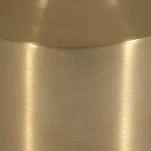Tavolino Moderno Rotondo con Piano in Marmo e Base a Piedistallo in Ottone per Arredamento Casa e Uso come Comodino - Product Image 4