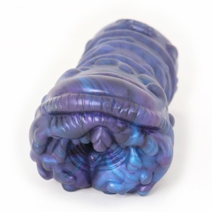 Masturbador Masculino de Silicona de Alta Calidad al por Mayor en Europa, Tamaño 8*15.5CM, Peso 540.5G, Color Azul Sueño - Product Image 6