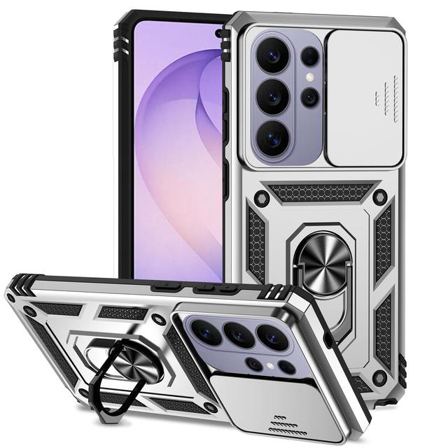 Magnetic Ring Holder Phone Case Compatible with Wireless Charging for Samsung Galaxy S26 Ultra 5G XDcase Armor Shockproof Cover