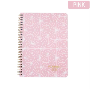 2025 Spiral Wire-O Bound 365 Daily Weekly <strong>Planner</strong> Agenda Notebook A5 Size Fabric PP 12 Monthly Tabs Big Back Paper Pocket - Product Image 3