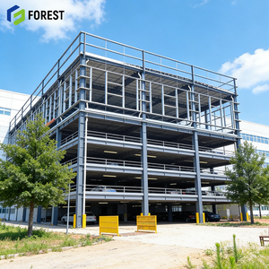 Steel Structure Parking Building Fleet Storage Automated Vehicle Station Multi Story Structural Logistics Facility - Product Image 1