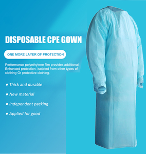 Robe de protection jetable avec boucle pour le pouce, consommable médical - Product Image 4