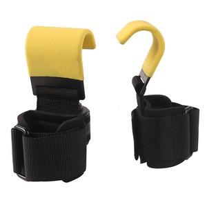 2026 Wholesale Gym Fitness <b>Set</b> <b>Weight</b> <b>Lifting</b> Hooks Heavy Duty Power <b>Lifting</b> Grips Padded Gloves Wrist Straps - Product Image 3