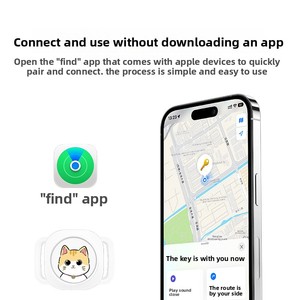 Rastreador GPS Inalámbrico para Perros y Gatos con Bluetooth, Localizador en Tiempo Real, Alerta Antipérdida, Funciona con iOS/Android, Collar Inteligente Y14 para - Product Image 5